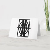 のぞく皇族の挨拶状 カード (裏面)