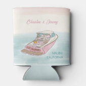 のたった今結婚しました結婚船 缶クーラー (裏面)