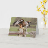 のために出発します準備して下さい カード (黄色い花)