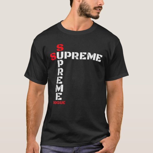 ～のために武装したS.Upreme Rogue Warrior Patriot軍隊 Tシャツ (正面)