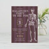 のために死ぬハローウィンパーティ 招待状 (スタンド正面)