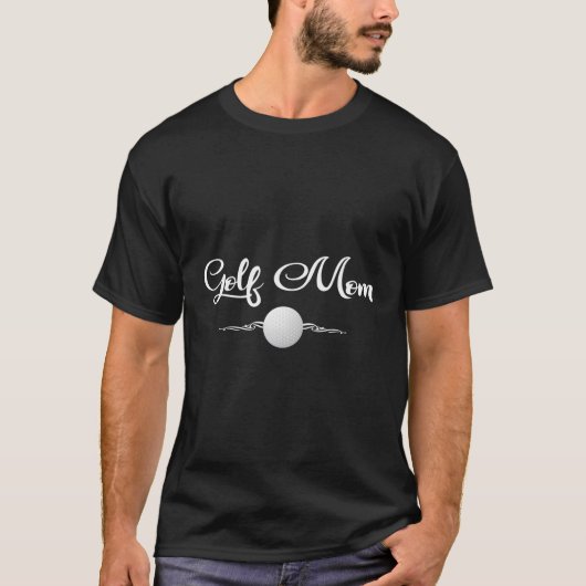 のために母をゴルフするゴルフ母 Tシャツ (正面)