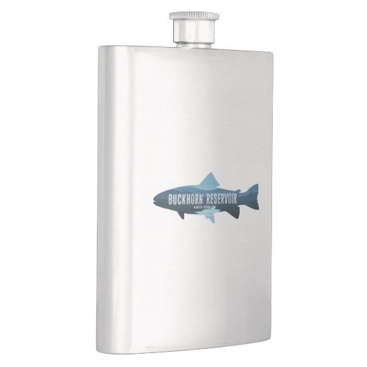 のために見られるクレーター湖オレゴンのイラストレーション フラスク (右)