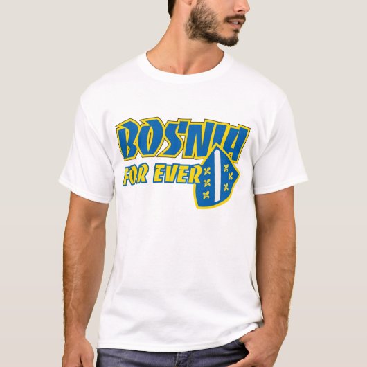 のためのボスニア Tシャツ (正面)