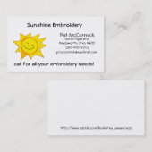 のための名刺は引き起こります 名刺 (正面/裏面)