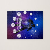 のための数を用いるダンサーの時計ダンサー ジグソーパズル (横)