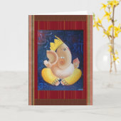 のためのGanapati's主の恵みは引き起こります カード (黄色い花)