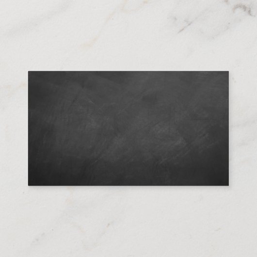 のつるハートツリーChalkboardの結婚ウェブサイト エンクロージャーカード (裏面)