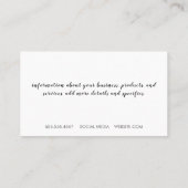 のつる光 名刺 (裏面)