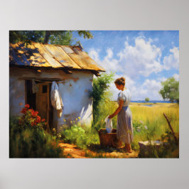 のつる洗濯はコテージで ポスター