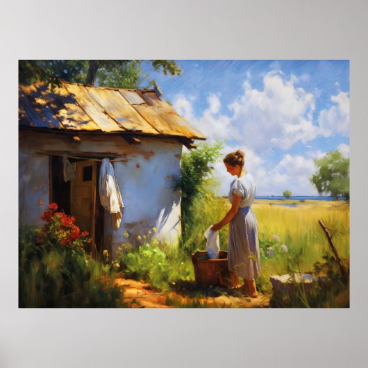 のつる洗濯はコテージで ポスター (正面)