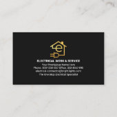 のつる球体光線 名刺 (裏面)