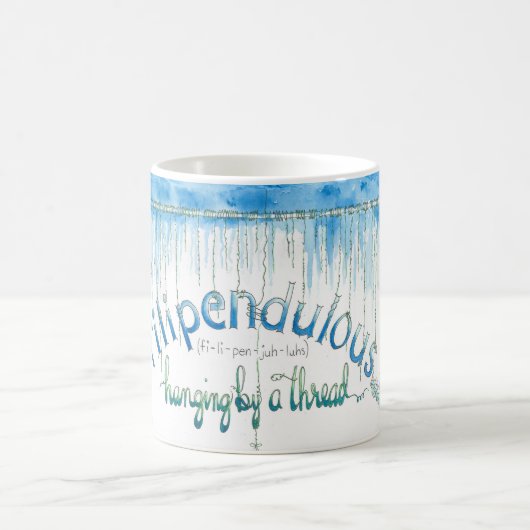 のつる糸 コーヒーマグカップ (中央)