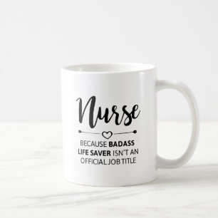 のでBadassの生命看護して下さい コーヒーマグカップ