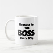 のでiamボス コーヒーマグカップ (左)