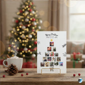 のどかなファミリーフォトクリスマスツリーファーム シーズンカード