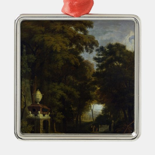のどかな景色 メタルオーナメント (正面)