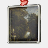 のどかな景色 メタルオーナメント (左)