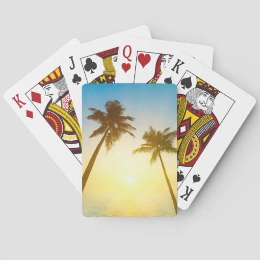 のどかな熱帯天国 トランプ (裏面)