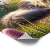 のどかな田舎で暮らす猫 ポスター (角)