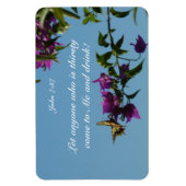 のどが渇いたアゲハチョウ マグネット (縦)