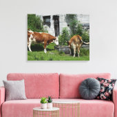 のどが渇いたフレックヴィエ キャンバスプリント (インサイチュ (リビング))