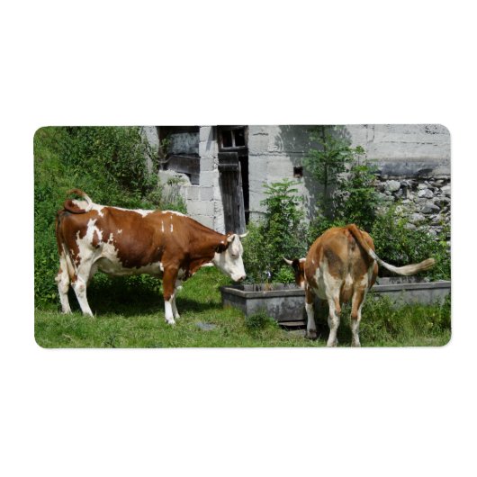 のどが渇いたフレックヴィエ ラベル (正面)