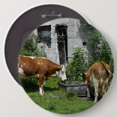 のどが渇いたフレックヴィエ 缶バッジ (正面&裏面)