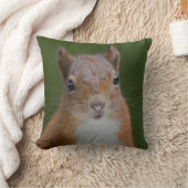 のどが渇いたリスの枕 クッション (ブランケット)