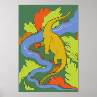 のどが渇いた外交官のポスター。 ポスター