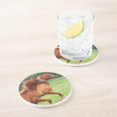 のどが渇いた石造りのコースター1 BOGOの子馬 コースター (側面)