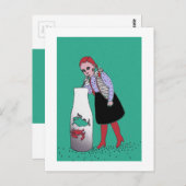 のどが渇いた赤毛 ポストカード (正面/裏面)