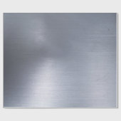 のどによってブラシをかけられるアルミニウム|好み色 ラッピングペーパー (フラット)