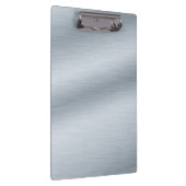 のどによってブラシをかけられる銀製の背景 クリップボード (右)