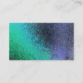 のどによって槌で打たれる金属の名刺 名刺 (裏面)