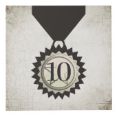 のどによって老化させる石造りの従業員記念日のギフト フォトキューブ (正面)