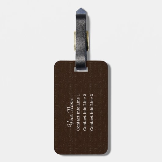 のどによって風化させる木製の下見張りの氏及び夫人カスタムの荷物 ラゲッジタグ (裏面縦)
