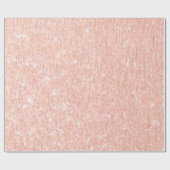 のどのばら色の金ゴールドの輝きの包装紙 ラッピングペーパー (フラット)