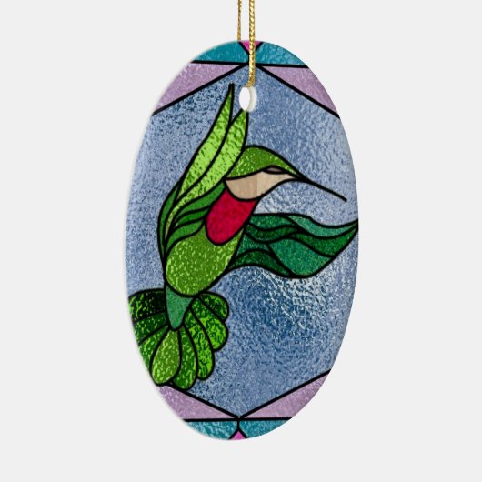 のどのステンドグラスの毎日のオーナメント セラミックオーナメント (右)