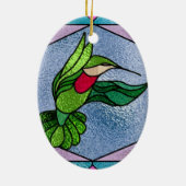 のどのステンドグラスの毎日のオーナメント セラミックオーナメント (裏面)