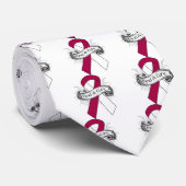 のどの癌が治療帯を見つける ネクタイ (ロール)