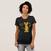 のどを鳴らすジャガー Tシャツ (正面フル)