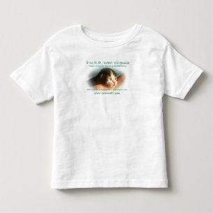 のどを鳴らす音のベビーの幼児のワイシャツ トドラーTシャツ
