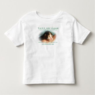 のどを鳴らす音のベビーの幼児のワイシャツ トドラーTシャツ