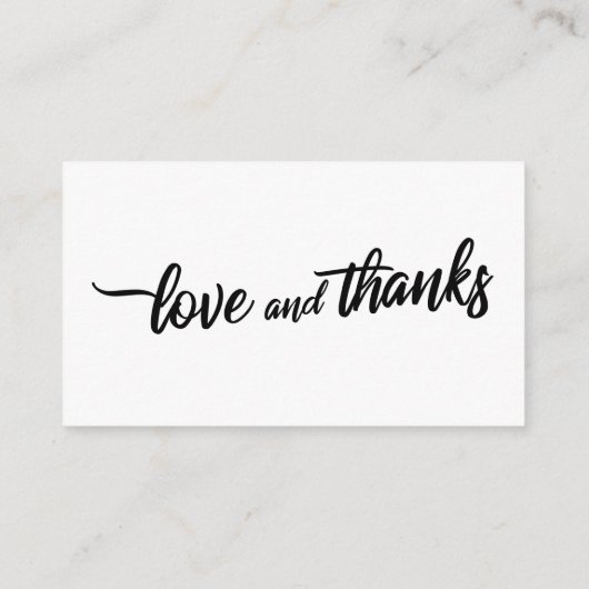 のはっきりしたレジストリカー結婚ドの手書きスクリプト エンクロージャーカード (裏面)