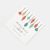 のぶら下がったオーナメント スタンダードランチョンナプキン (角)