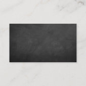 のぶら下がったハートツリーチョーク結婚ボードコレクション プレイスカード (裏面)