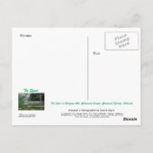 のぶら下がったレイク・シリーズ#3 ポストカード (裏面)