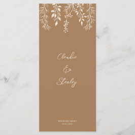 のぶら下がった花模様の葉の暖かいロマンチックなボホ自然 メニュー