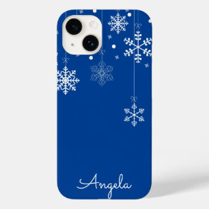 のぶら下がった雪の青い名ユニーク前iPhone 14ケース Case-Mate iPhone 14ケース
